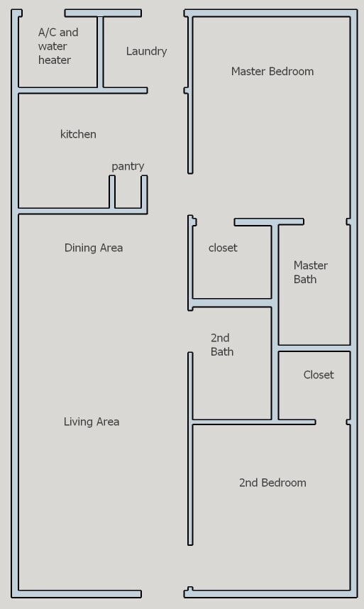 2443 Chateau Ln in Tallahassee, FL - Foto de edificio - Building Photo
