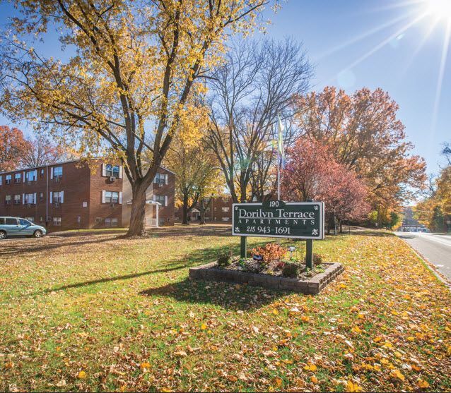 Dorilyn Terrace Apartments in Langhorne, PA - Building Photo