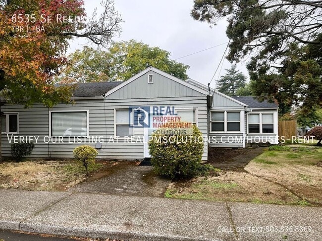 property at 6535 SE Reedway St