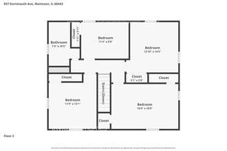 937 Dartmouth Ave in Matteson, IL - Foto de edificio - Building Photo