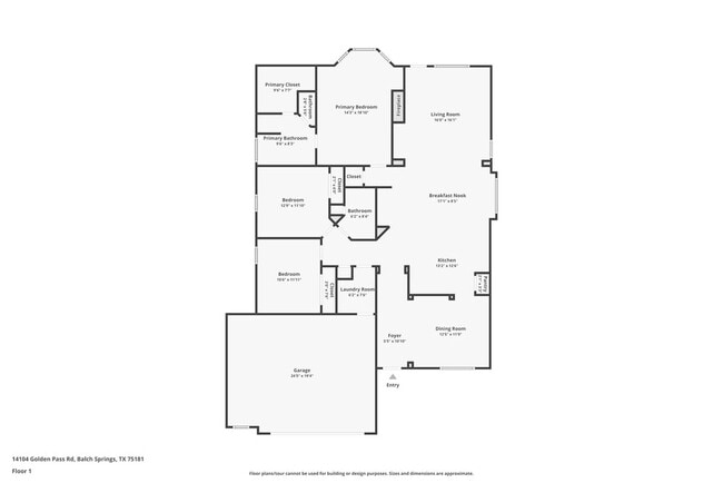 14104 Golden Pass Rd in Mesquite, TX - Building Photo - Building Photo