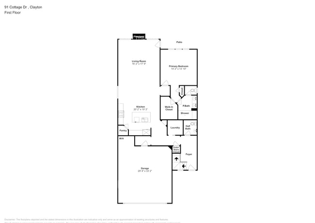 91 Cottage Dr in Clayton, NC - Foto de edificio - Building Photo