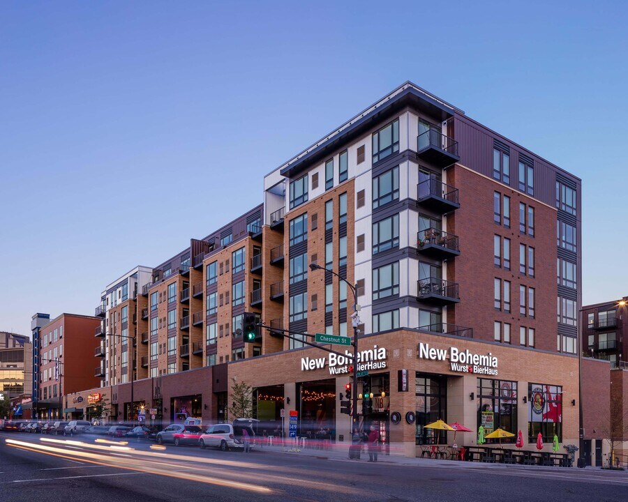 Oxbo Urban Rentals in St. Paul, MN - Foto de edificio
