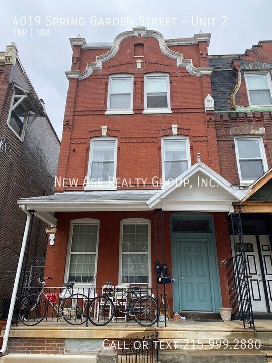 4019 Spring Garden St in Philadelphia, PA - Building Photo