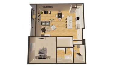 Loftus Apartments in Cedar Rapids, IA - Building Photo - Interior Photo