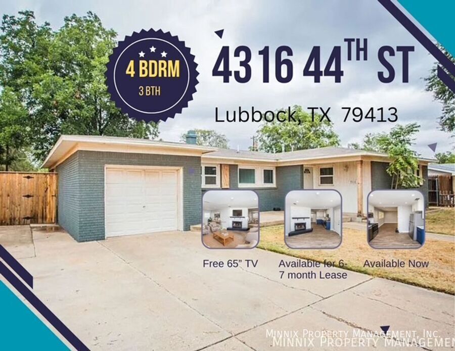 4316 44th St in Lubbock, TX - Foto de edificio