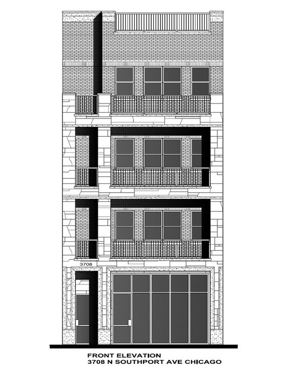 3708 N Southport Ave in Chicago, IL - Building Photo