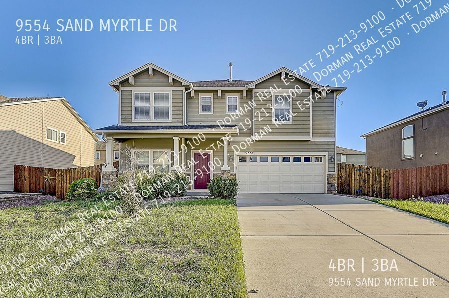 9554 Sand Myrtle Dr in Colorado Springs, CO - Building Photo