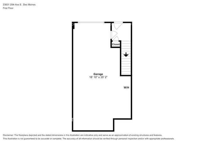 23831 20th Ave S in Des Moines, WA - Foto de edificio - Building Photo