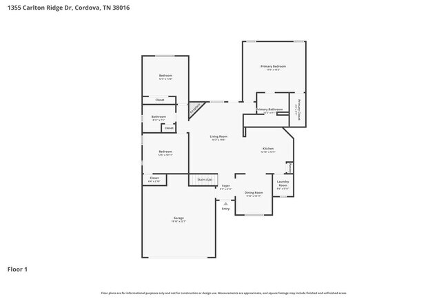 1355 Carlton Ridge Dr in Cordova, TN - Building Photo - Building Photo