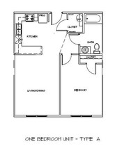 Hunter's Chase Senior Apartments in Rockdale, TX - Building Photo - Floor Plan