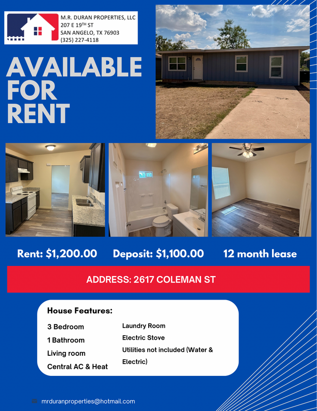 property at 2617 Coleman St