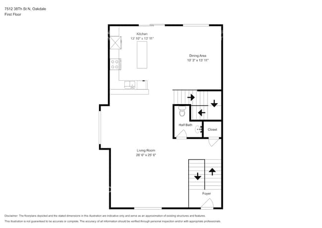 7512 38th St N in Oakdale, MN - Foto de edificio - Building Photo