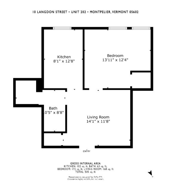 10 Langdon St, Unit 202 in Montpelier, VT - Building Photo - Building Photo