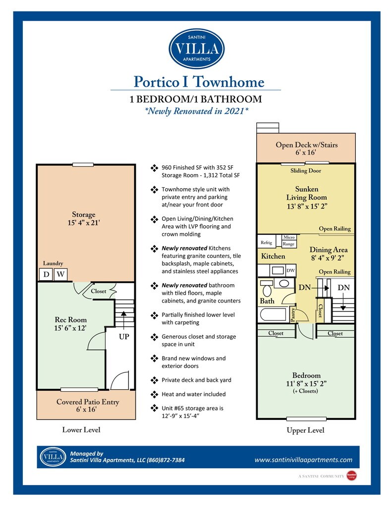 Santini Villa Apartments in Vernon Rockville, CT