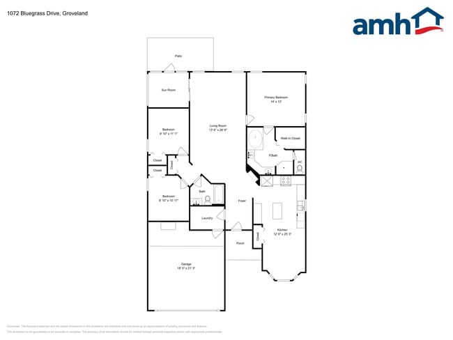 1072 Bluegrass Dr in Groveland, FL - Foto de edificio - Building Photo