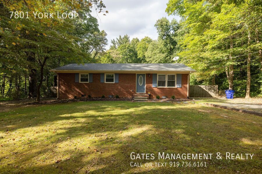 7801 York Loop Rd in Mebane, NC - Building Photo