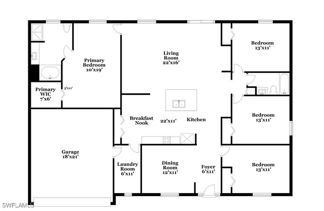 property at 3022 SW 11th Ct