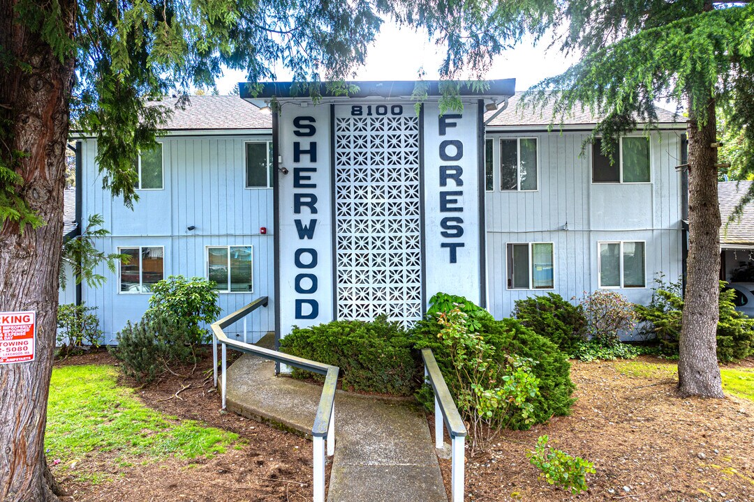 Sherwood Forest Apartments in Lakewood, WA - Building Photo