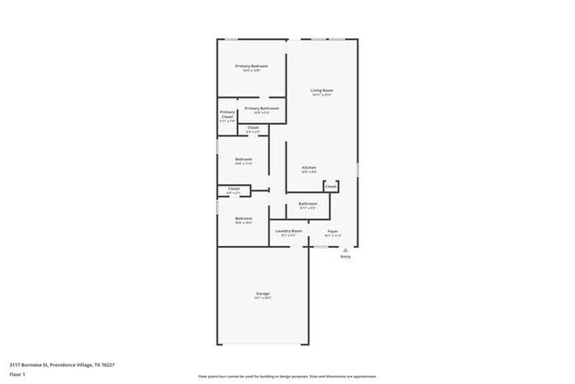 3117 Burmese St in Providence Village, TX - Foto de edificio - Building Photo