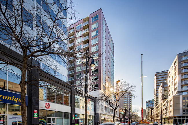 Le Catherine Condos in Montréal, QC - Building Photo - Building Photo