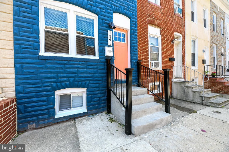 1345 Ward St in Baltimore, MD - Building Photo