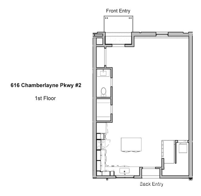 property at 616 Chamberlayne Pkwy