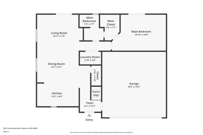 202 S Huntsman Blvd in Raymore, MO - Foto de edificio - Building Photo