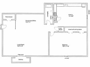 Crestline Villa Apartments in Alsip, IL - Building Photo - Floor Plan