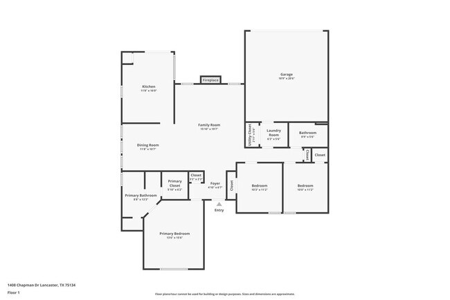 1408 Chapman Dr in Lancaster, TX - Building Photo - Building Photo