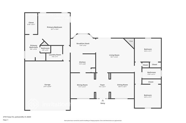 2718 Tanya Terrace in Jacksonville, FL - Building Photo - Building Photo