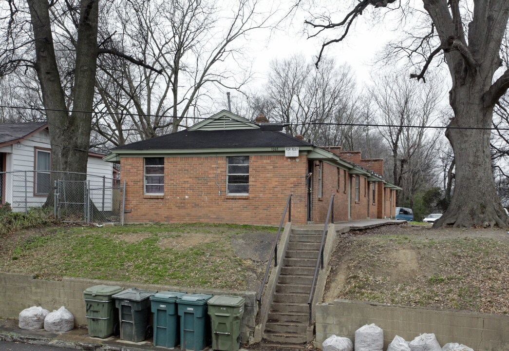 1067 Orleans St S in Memphis, TN - Foto de edificio