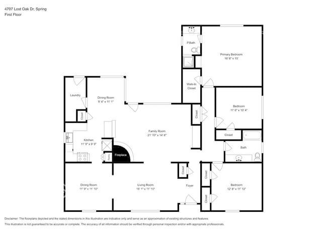 4707 Lost Oak Dr in Spring, TX - Foto de edificio - Building Photo