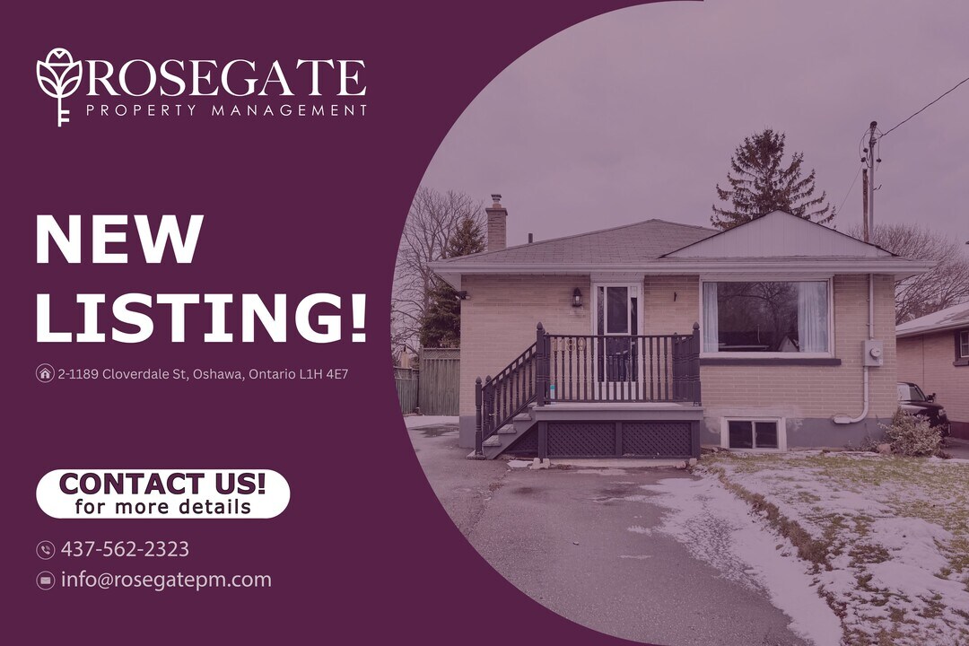 1189 Cloverdale St in Oshawa, ON - Building Photo