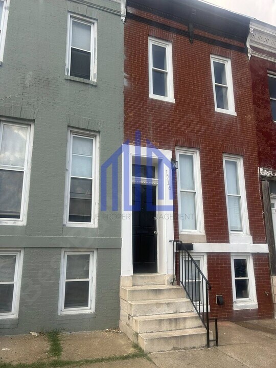 1716 Riggs Ave in Baltimore, MD - Building Photo