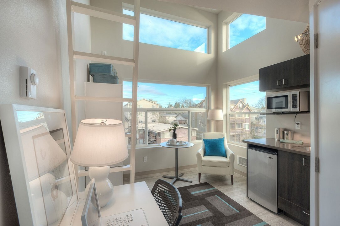 Alcove Ballard Apartments in Seattle, WA - Foto de edificio
