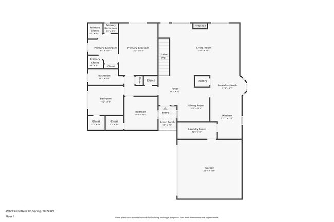 property at 6902 Fawn River Dr