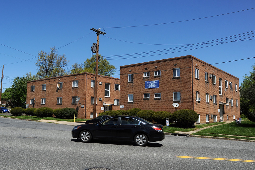 Loretta Arms in Philadelphia, PA - Building Photo