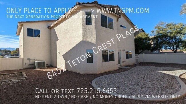 8452 Teton Crest Pl in Las Vegas, NV - Building Photo - Building Photo