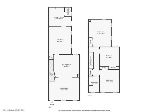 643 S 9th St in Columbia, PA - Building Photo - Building Photo