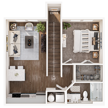 Altair at Clear Creek in Killeen, TX - Foto de edificio - Floor Plan