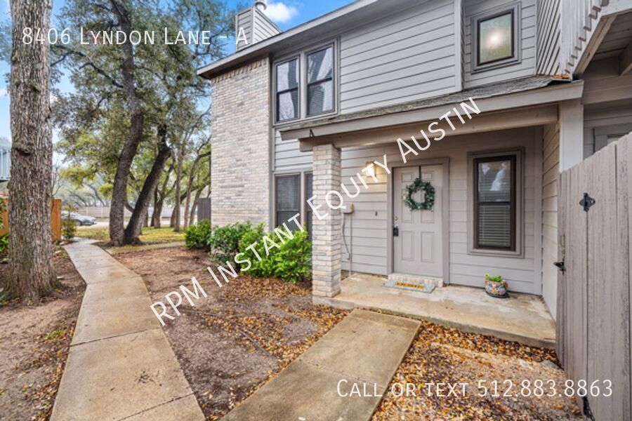 8406 Lyndon Ln-Unit -A in Austin, TX - Building Photo
