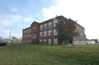 Old Shelby High Apartments in Shelbyville, IN - Building Photo - Building Photo