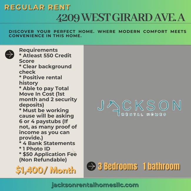 property at 4209 W Girard Ave