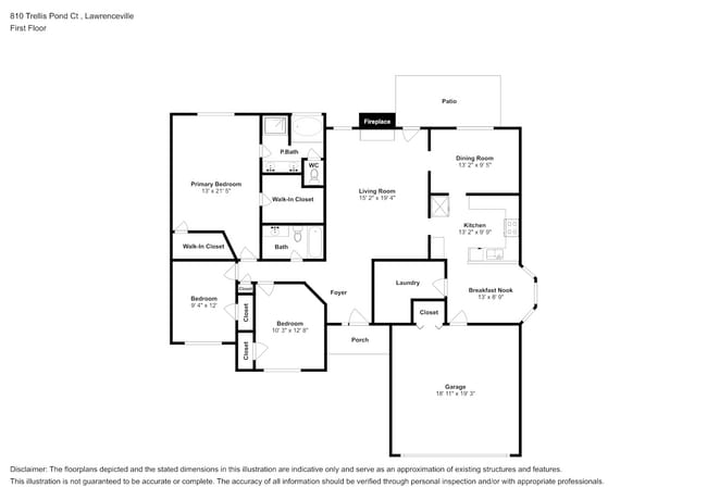 810 Trellis Pond Ct in Lawrenceville, GA - Building Photo - Building Photo