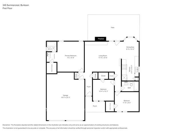 340 NW Summercrest Blvd in Burleson, TX - Foto de edificio - Building Photo