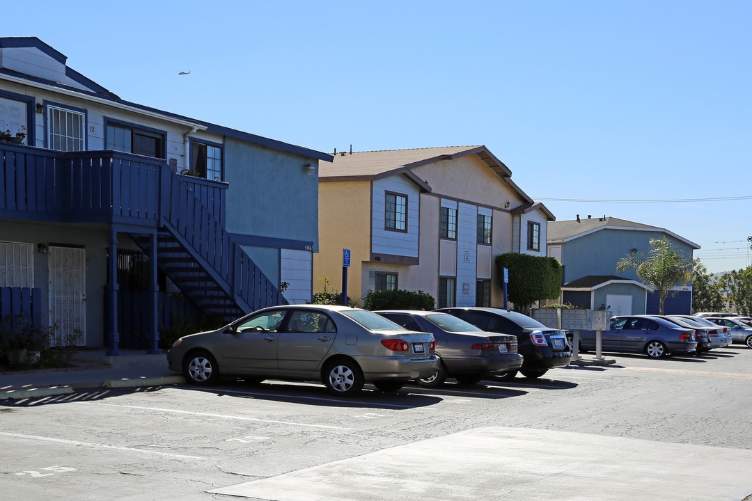 Beyer Trolley Apartments in San Ysidro, CA - Building Photo