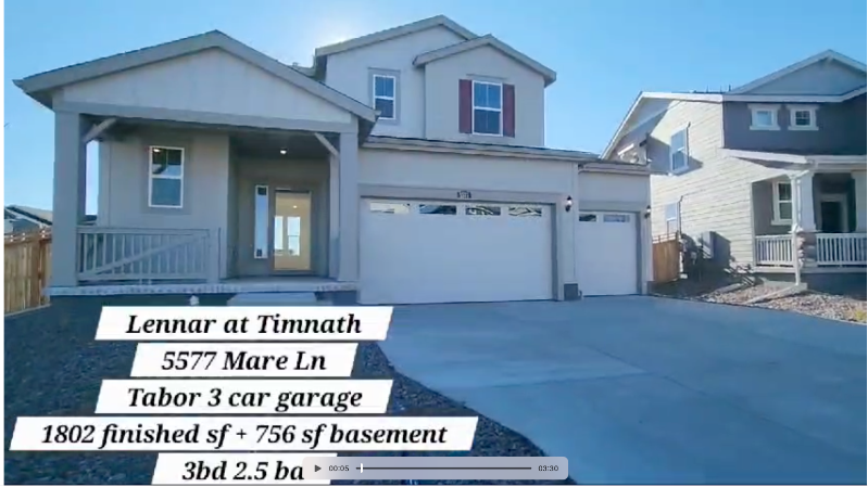 5577 Mare Ln in Timnath, CO - Foto de edificio