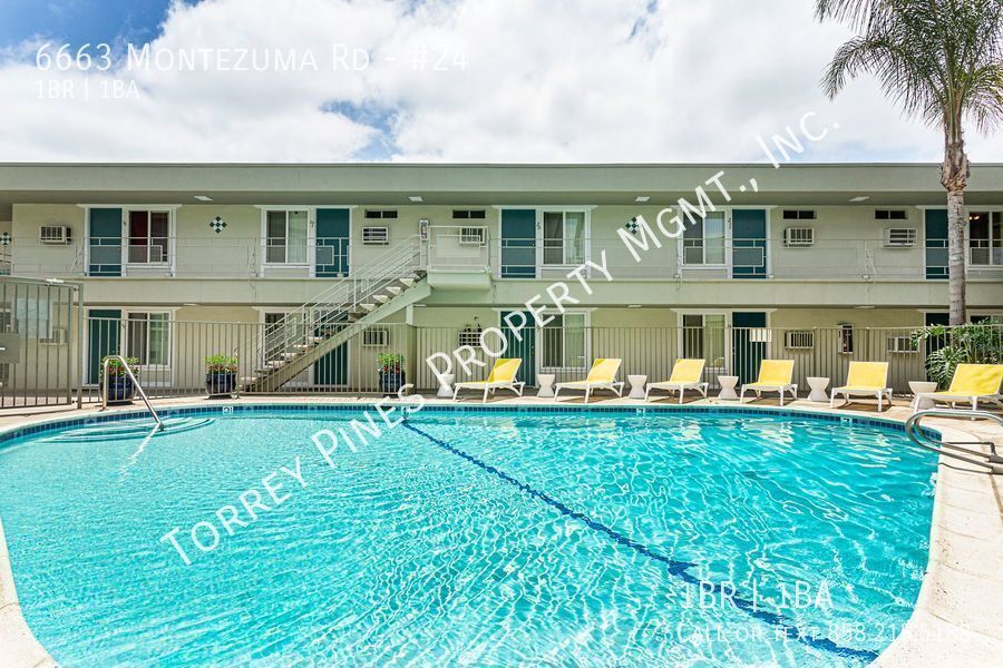 6663 Montezuma Rd, Unit #24 in San Diego, CA - Building Photo
