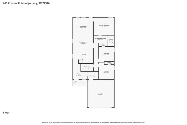 613 Craven St in Montgomery, TX - Building Photo - Building Photo